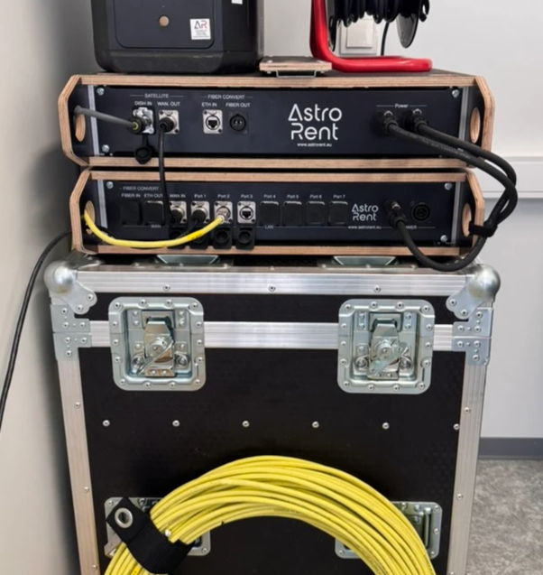 A temporary network for your event backoffice or crew