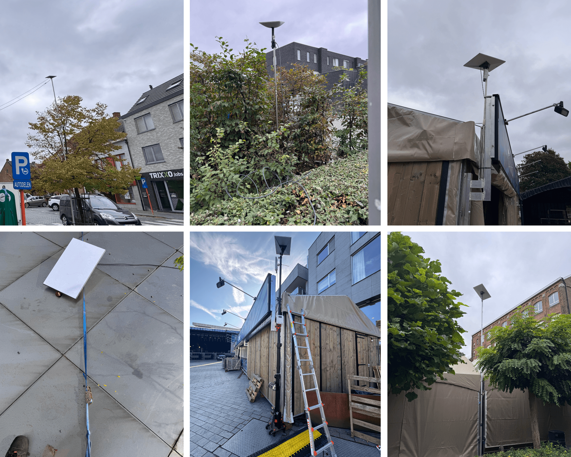 Tijdelijk netwerk Pukema Puurs — case Astro Rent